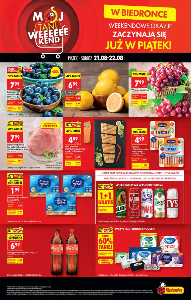 Biedronka Gazetka od 21.08.2026