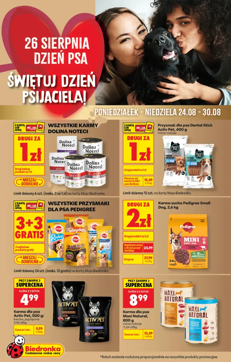Biedronka Gazetka od 24.08.2026