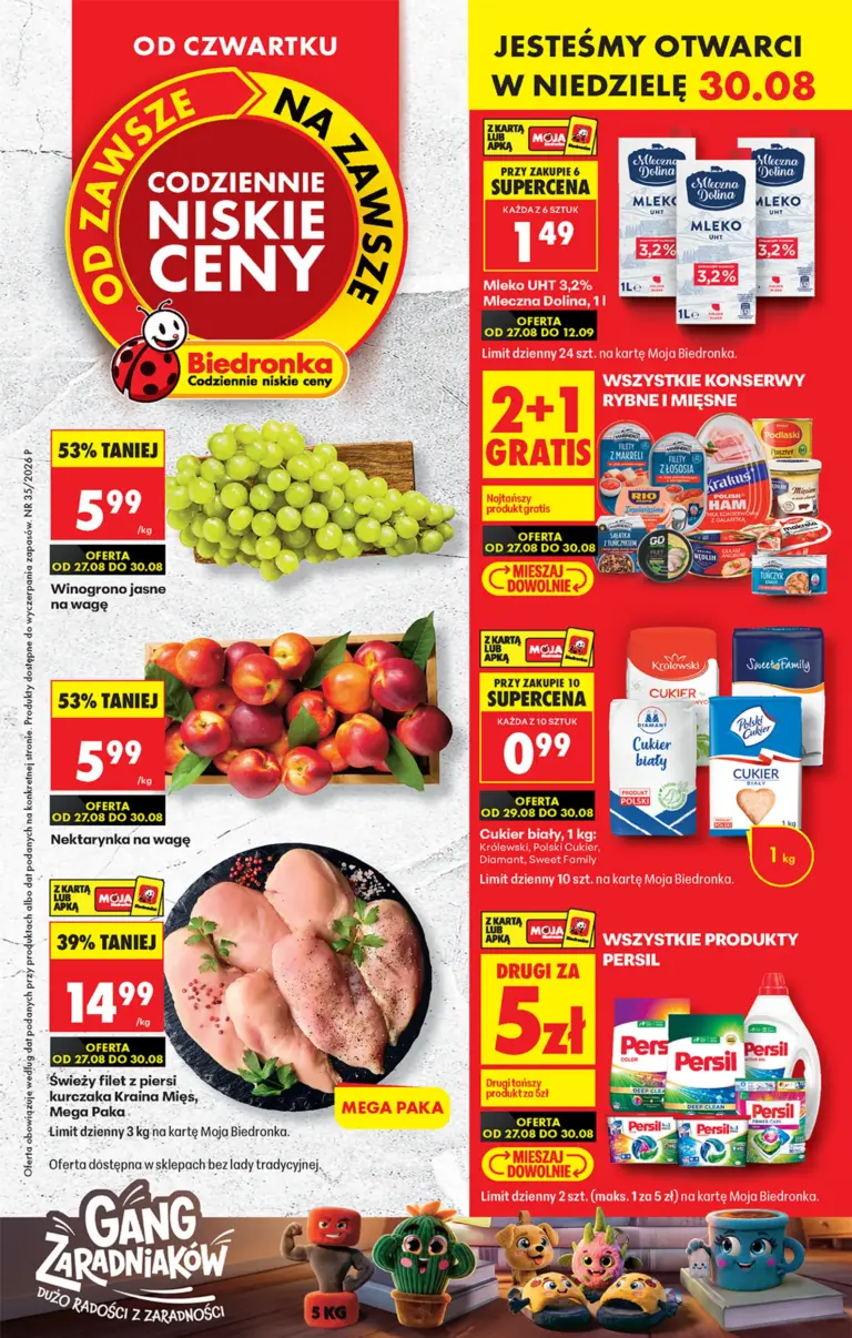 Biedronka Gazetka od 27.08.2026
