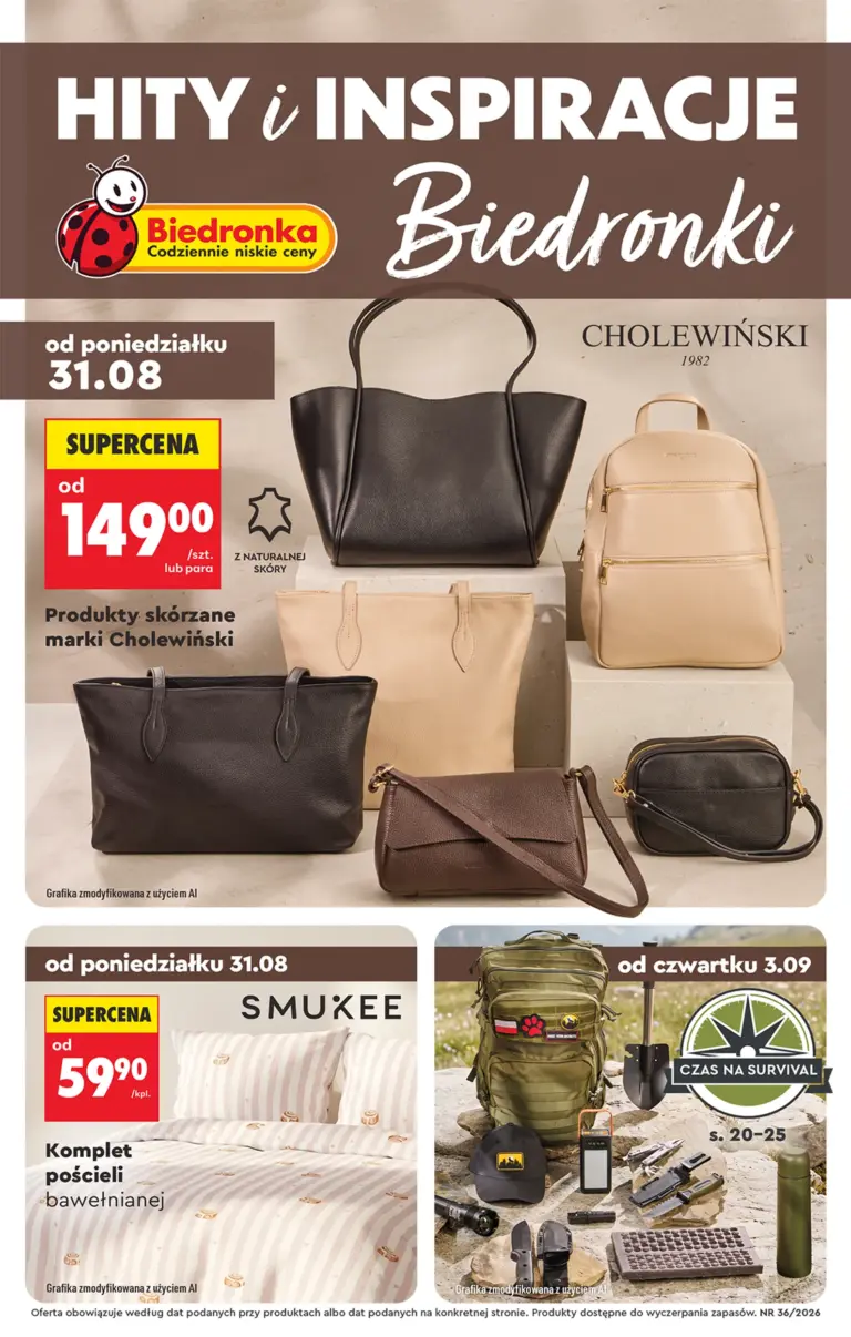 Biedronka Gazetka od 31.08.2026