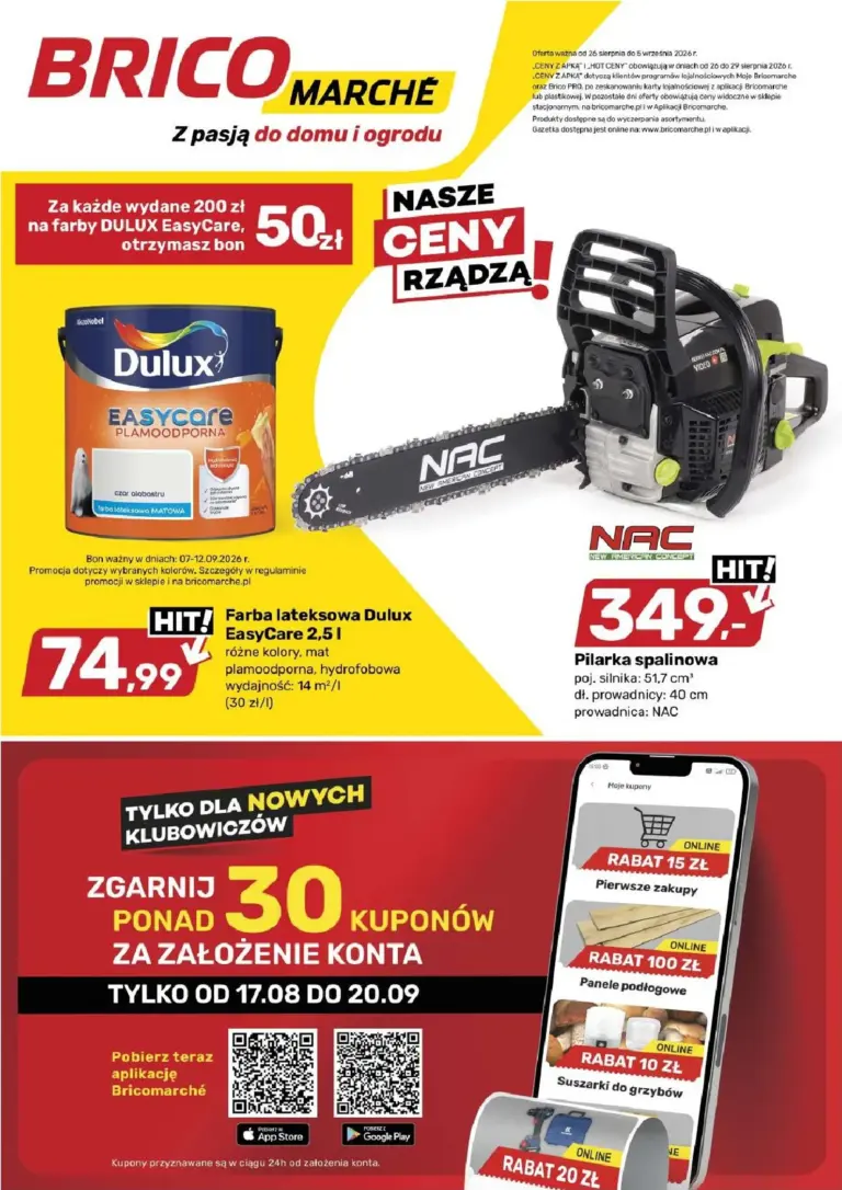 Bricomarché Gazetka od 26.08.2026