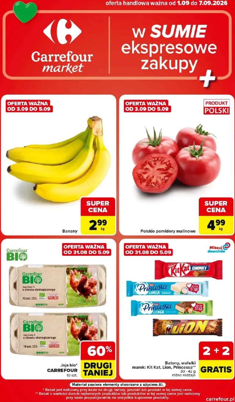 Carrefour Gazetka od 01.09.2026