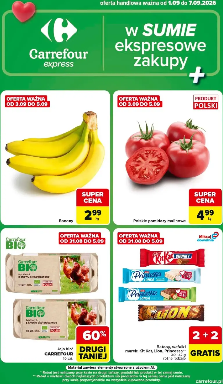 Carrefour Gazetka od 01.09.2026