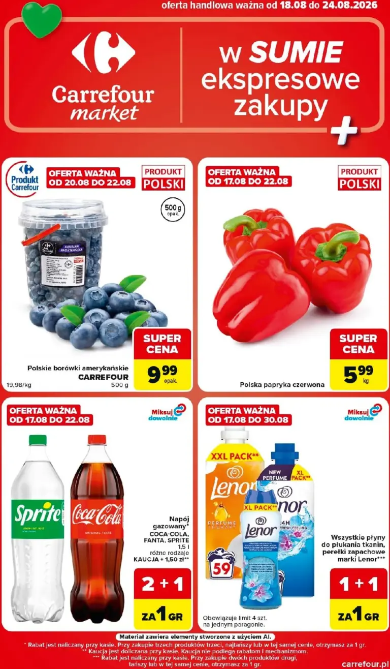 Carrefour Gazetka od 18.08.2026
