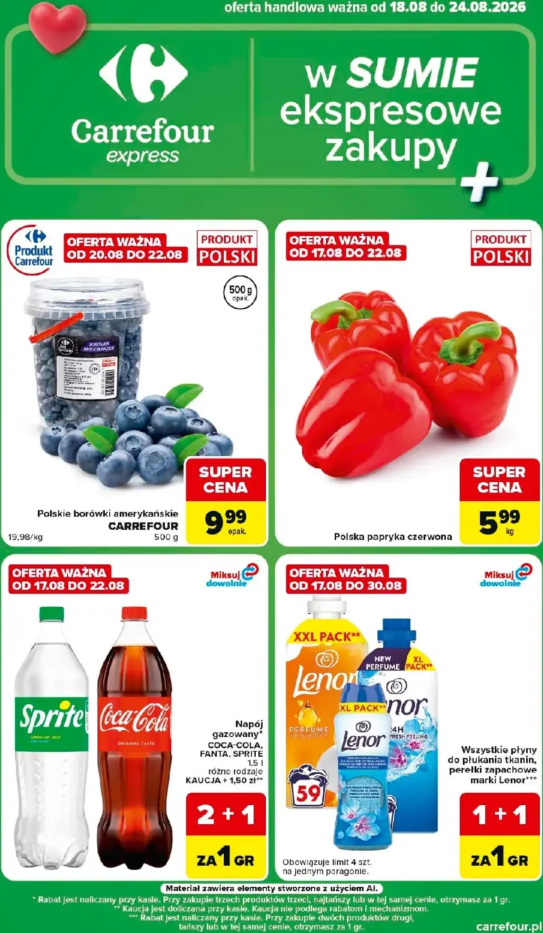 Carrefour Gazetka od 18.08.2026