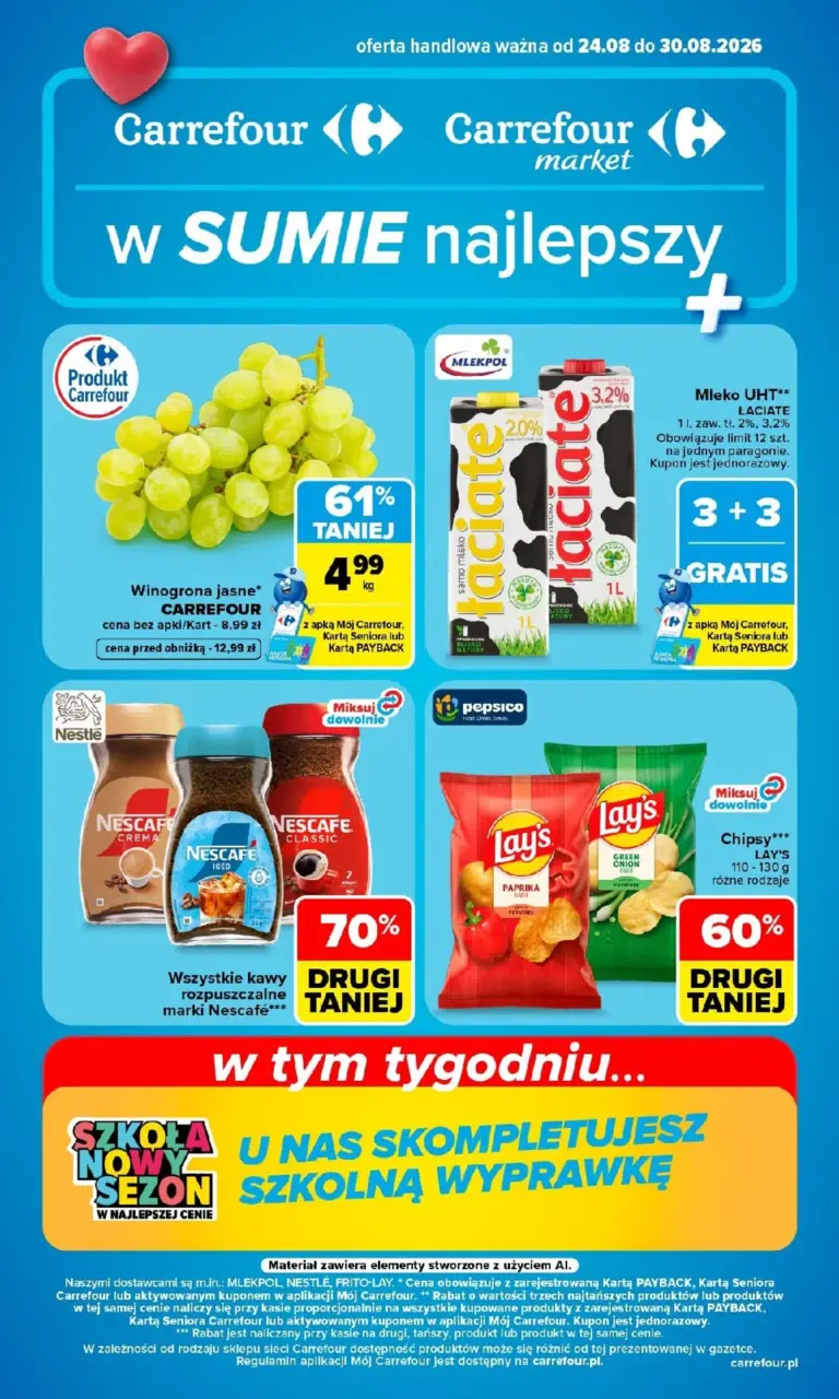 Carrefour Gazetka od 24.08.2026