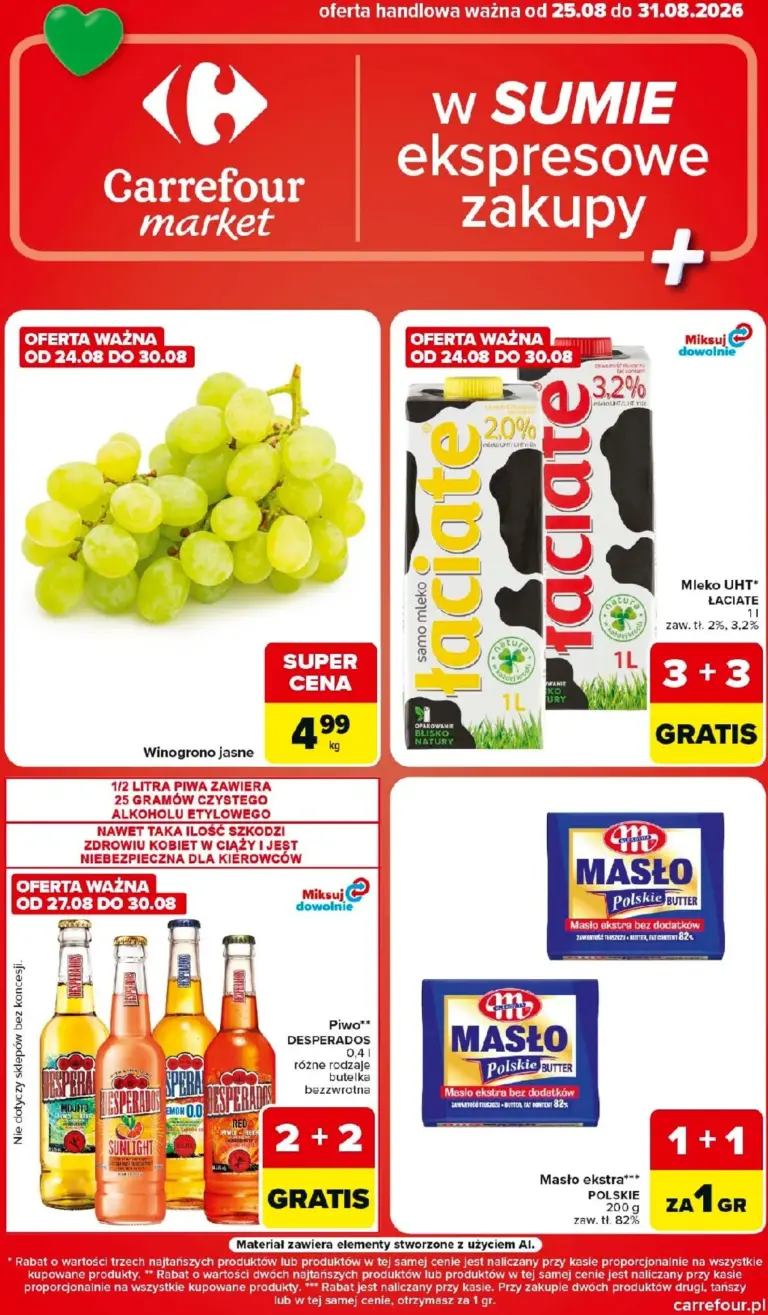 Carrefour Gazetka od 25.08.2026