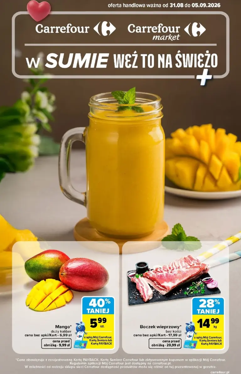 Carrefour Gazetka od 31.08.2026
