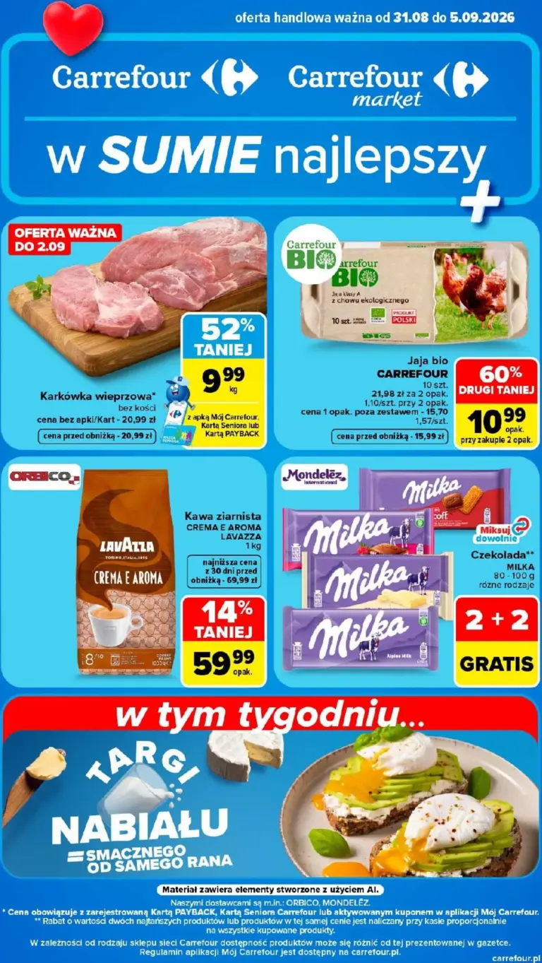 Carrefour Gazetka od 31.08.2026