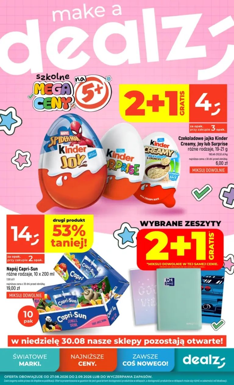 Dealz Gazetka od 27.08.2026