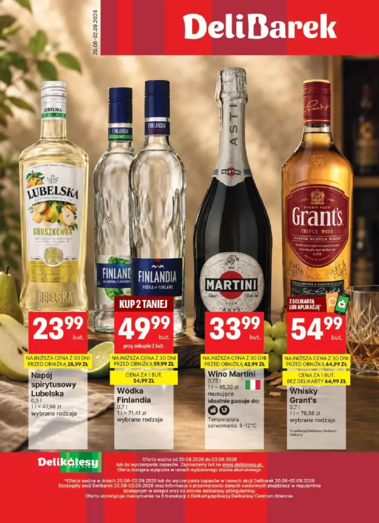 Delikatesy Centrum Gazetka od 20.08.2026