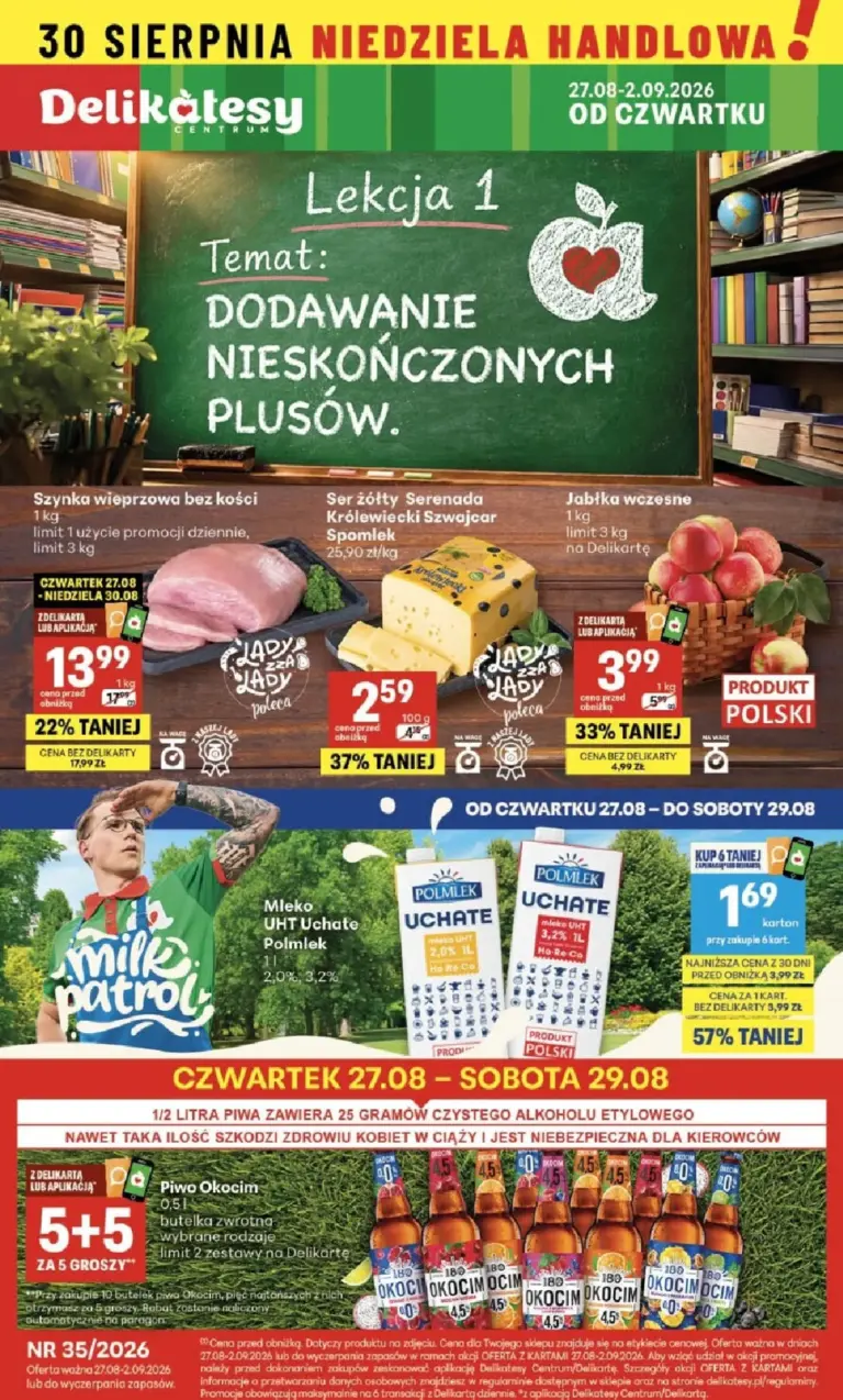 Delikatesy Centrum Gazetka od 27.08.2026