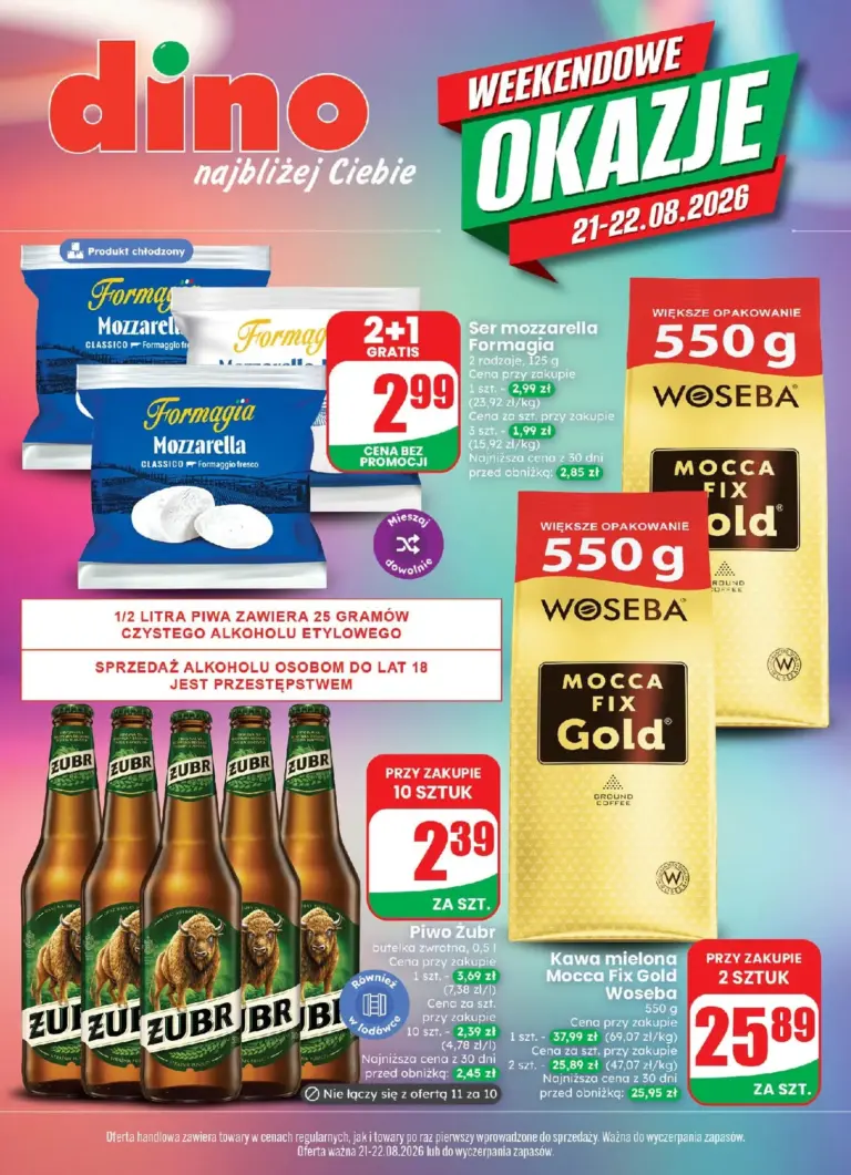 Dino Gazetka od 21.08.2026