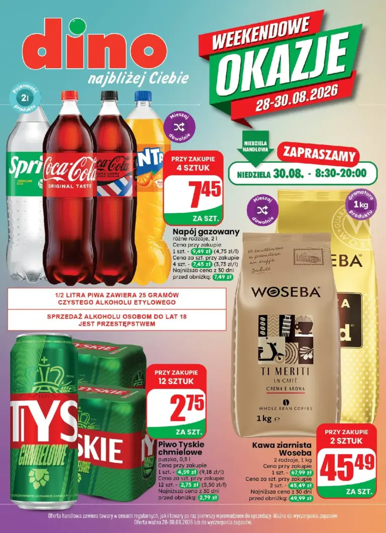 Dino Gazetka od 28.08.2026