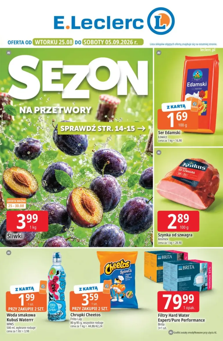 E.Leclerc Gazetka od 25.08.2026