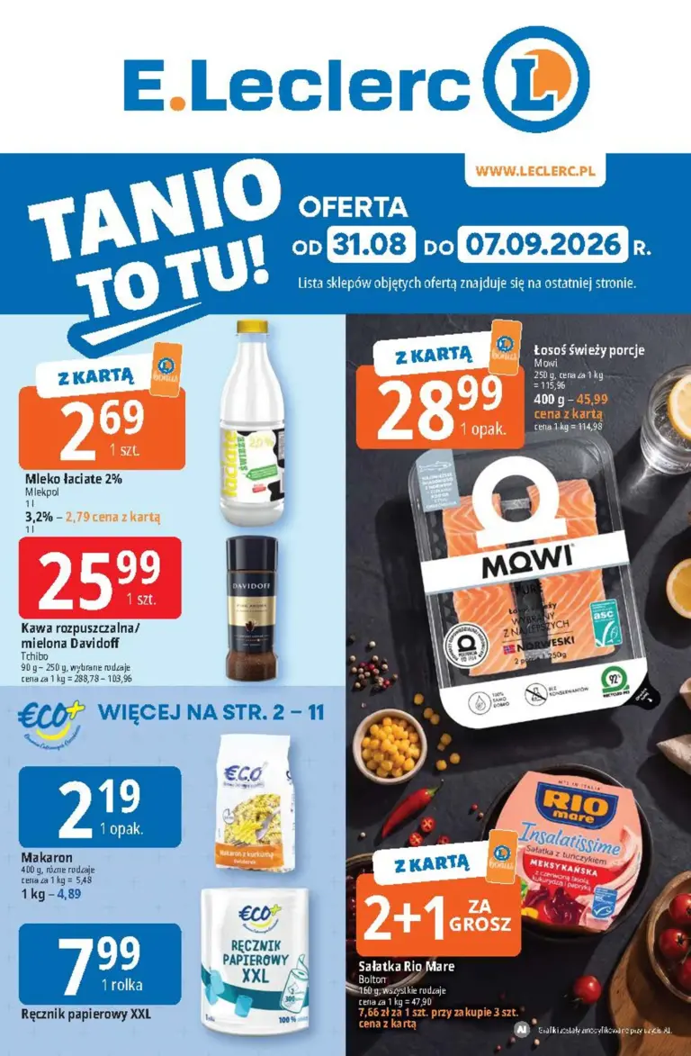 E.Leclerc Gazetka od 31.08.2026
