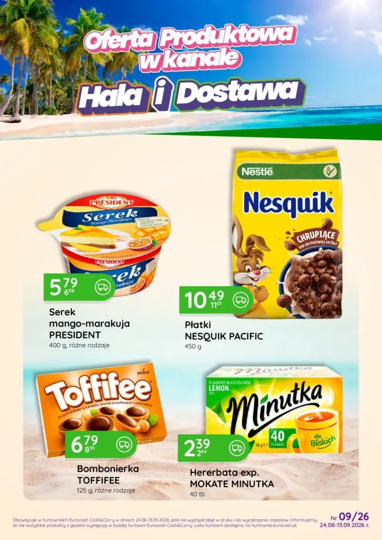 Eurocash Gazetka od 24.08.2026