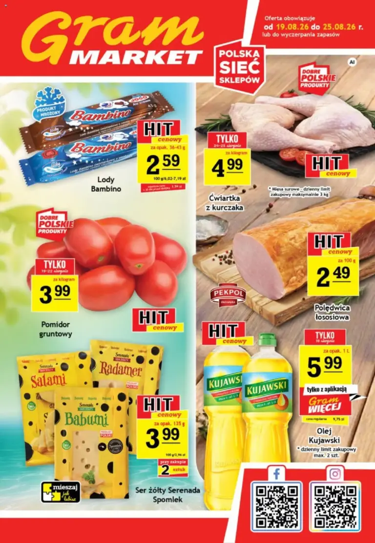 Gram Market Gazetka od 19.08.2026