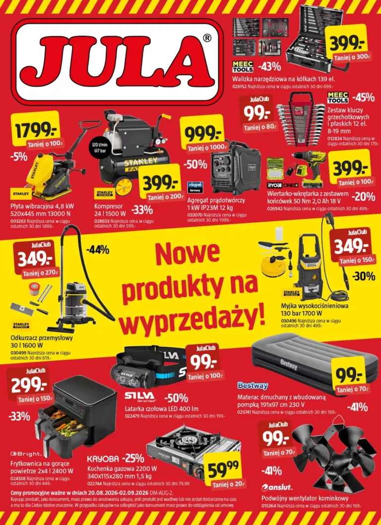 Jula Gazetka od 20.08.2026