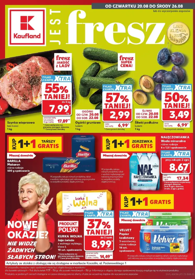 Kaufland Gazetka od 20.08.2026