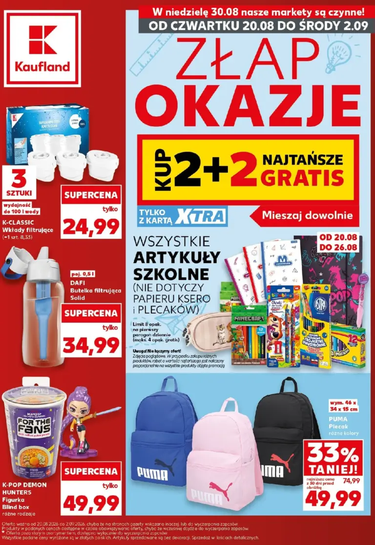 Kaufland Gazetka od 20.08.2026