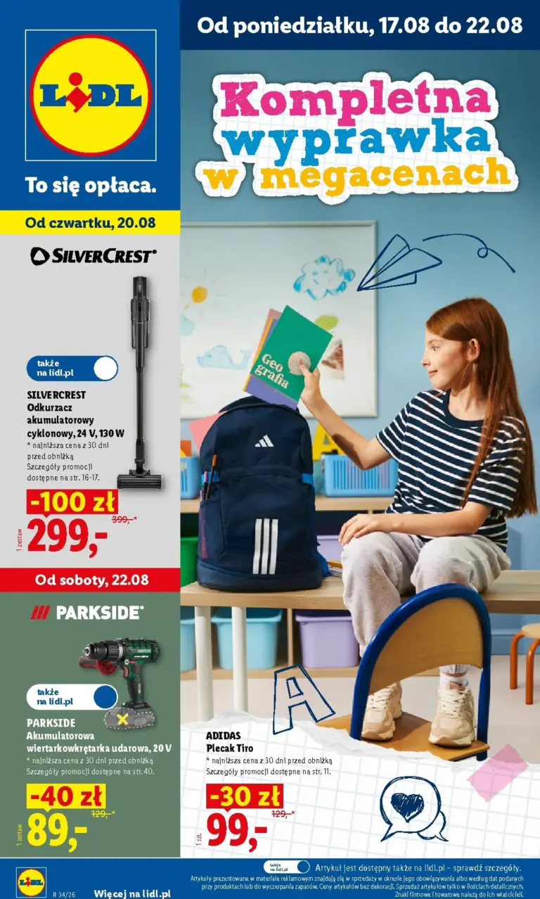 Lidl Gazetka od 17.08.2026