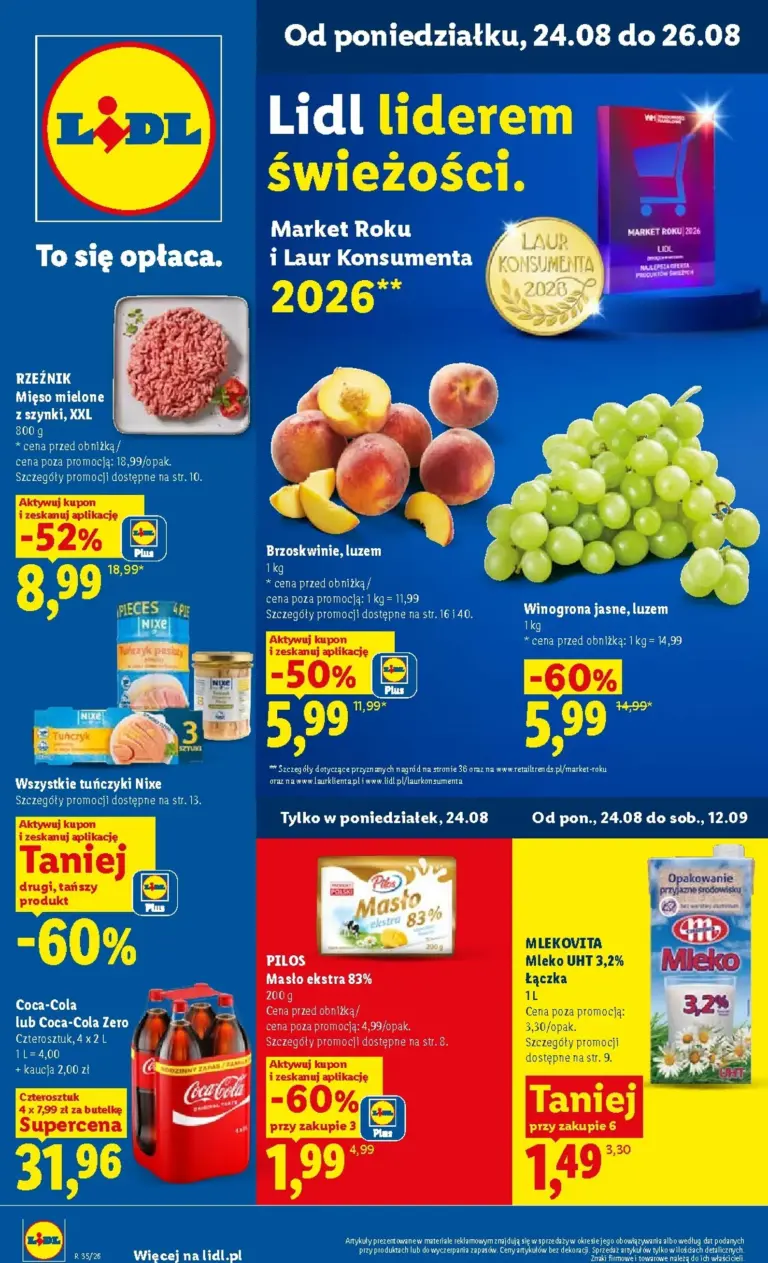 Lidl Gazetka od 24.08.2026