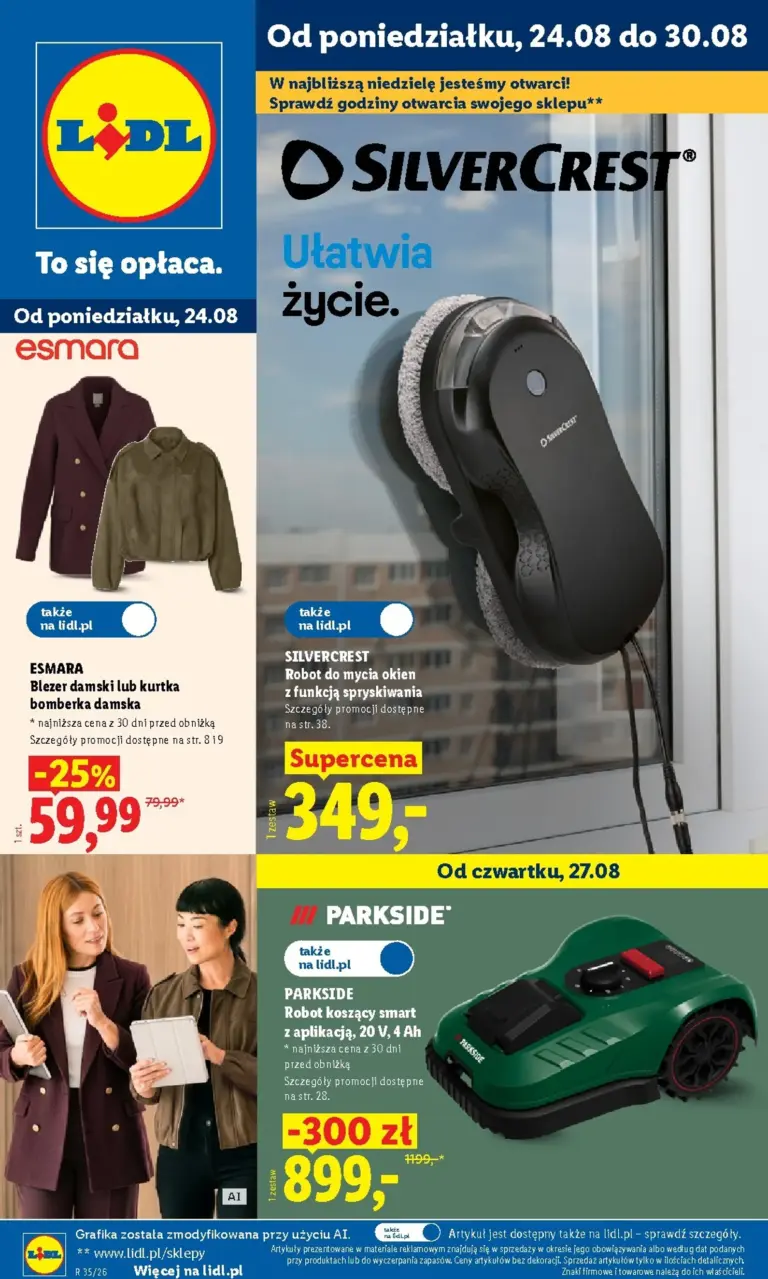 Lidl Gazetka od 24.08.2026