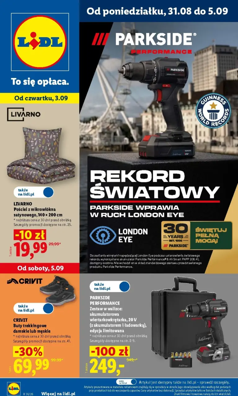 Lidl Gazetka od 31.08.2026
