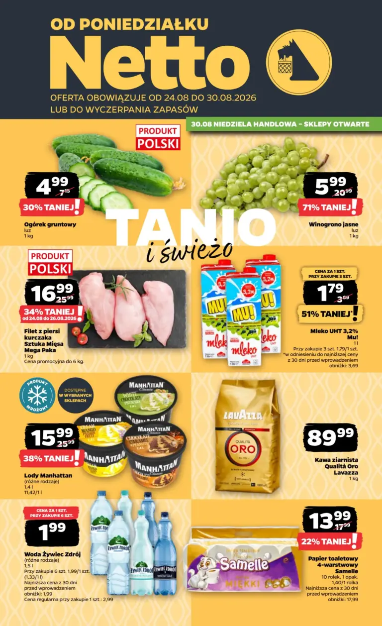 Netto Gazetka od 24.08.2026
