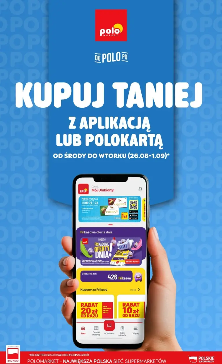 POLOmarket Gazetka od 26.08.2026
