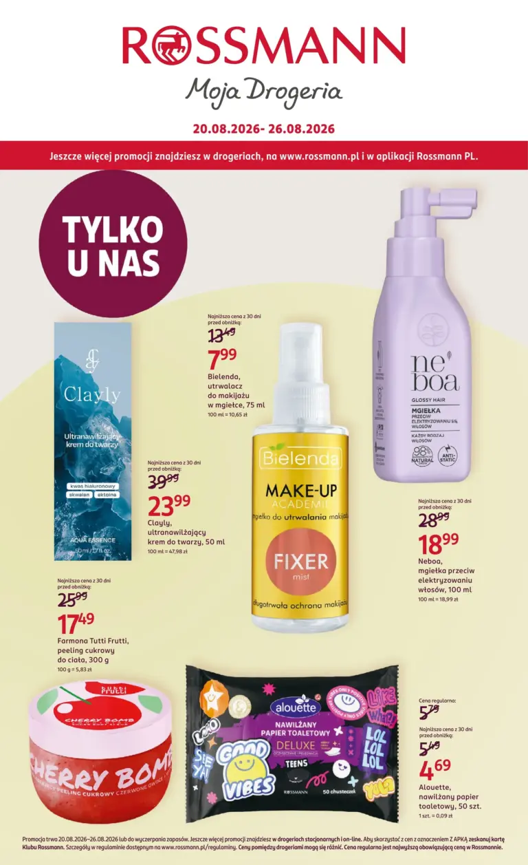 Rossmann Gazetka od 20.08.2026