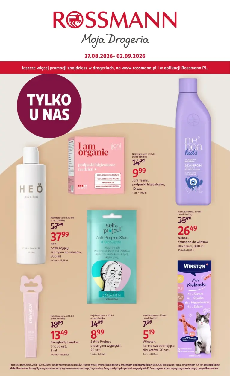 Rossmann Gazetka od 27.08.2026