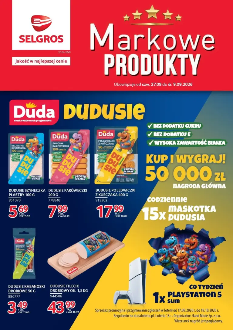 Selgros Cash&Carry Gazetka od 27.08.2026