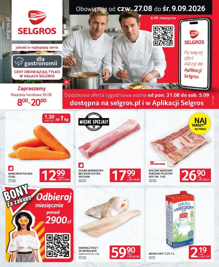 Selgros Cash&Carry Gazetka od 27.08.2026