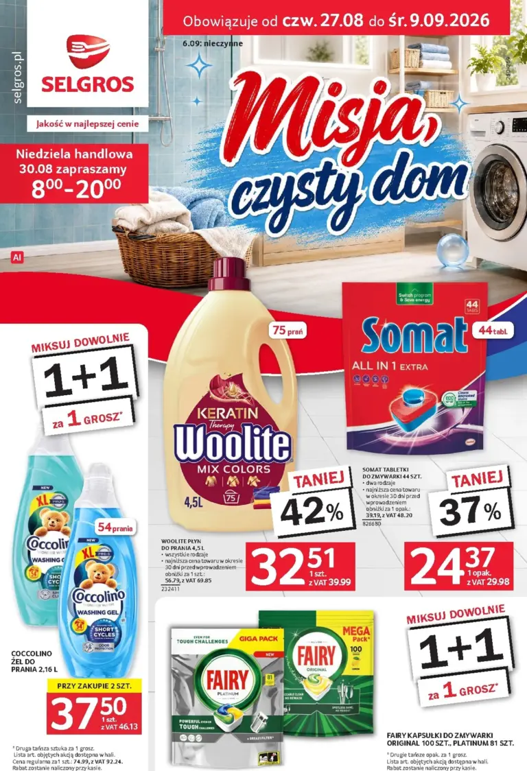 Selgros Cash&Carry Gazetka od 27.08.2026