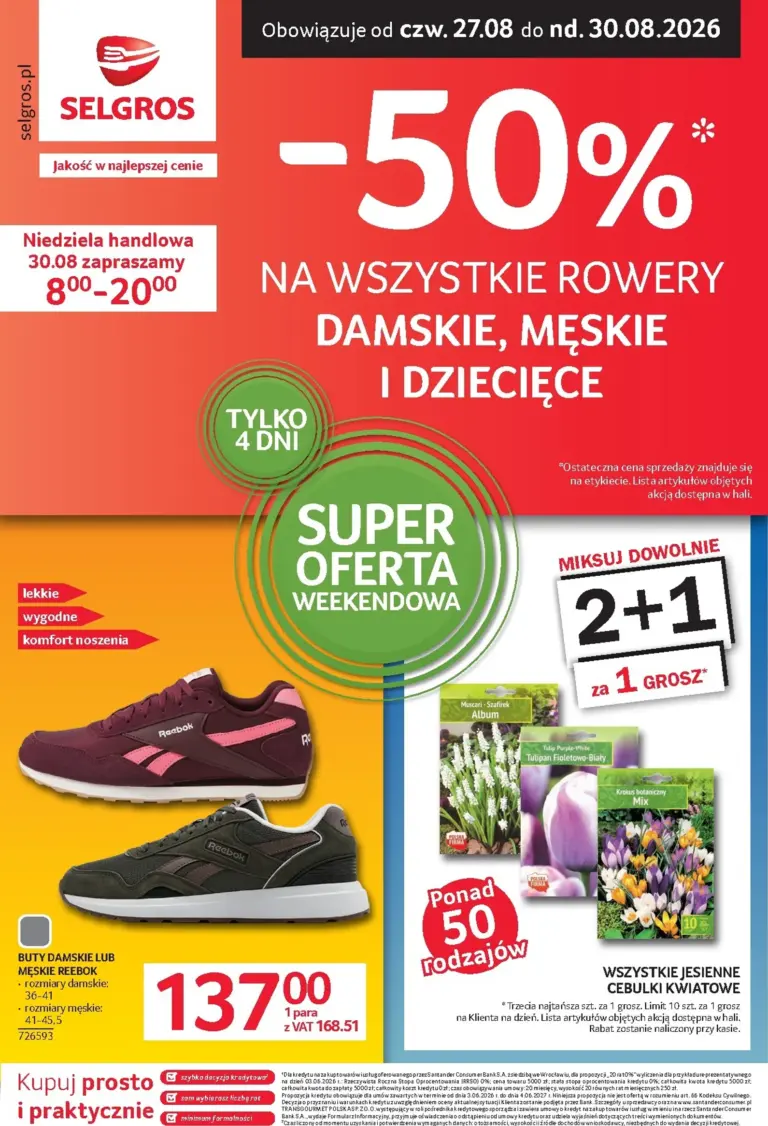 Selgros Cash&Carry Gazetka od 27.08.2026