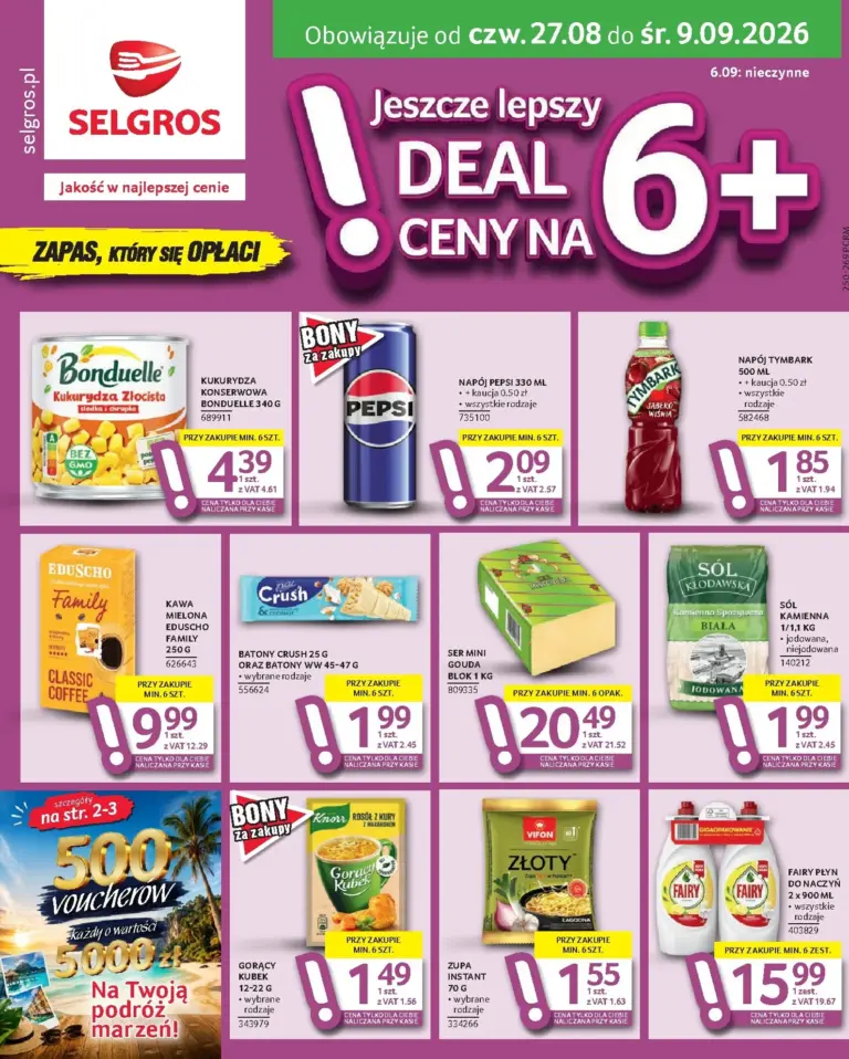 Selgros Cash&Carry Gazetka od 27.08.2026