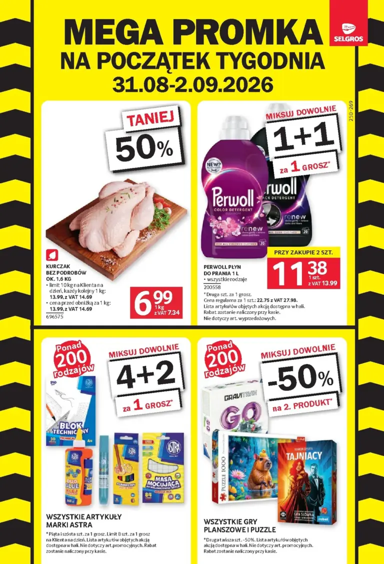 Selgros Cash&Carry Gazetka od 31.08.2026