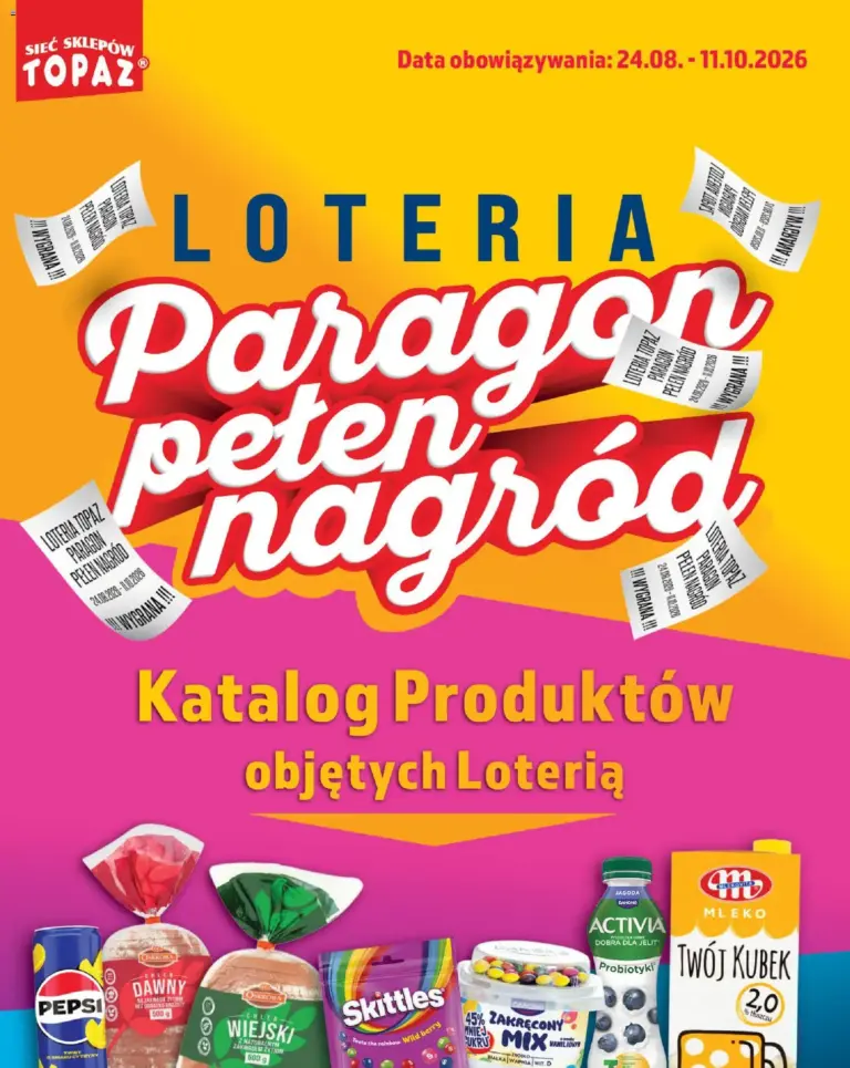 Topaz Gazetka od 24.08.2026