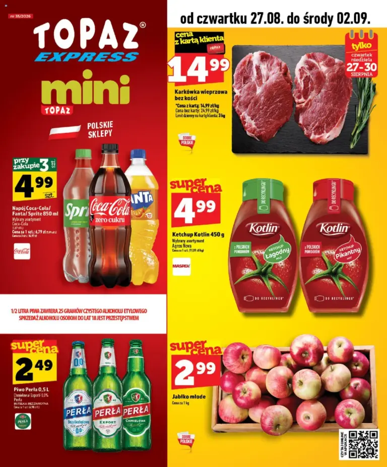 Topaz Gazetka od 27.08.2026