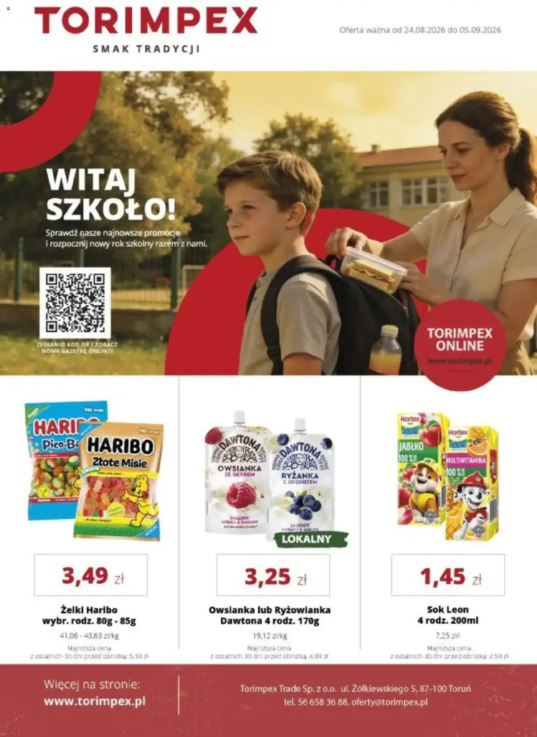 Torimpex Gazetka od 24.08.2026