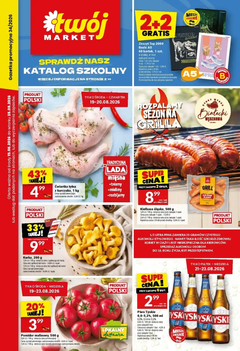 Twój Market Gazetka od 19.08.2026