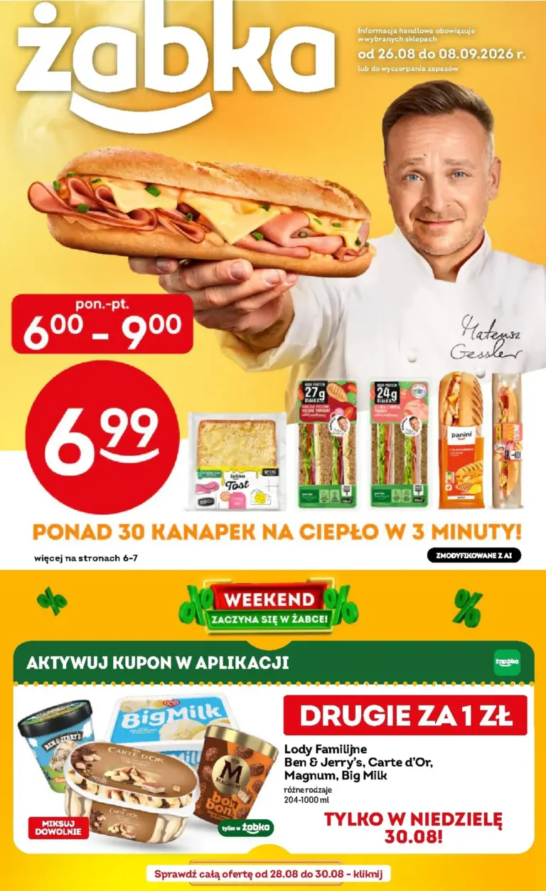 Żabka Gazetka od 26.08.2026