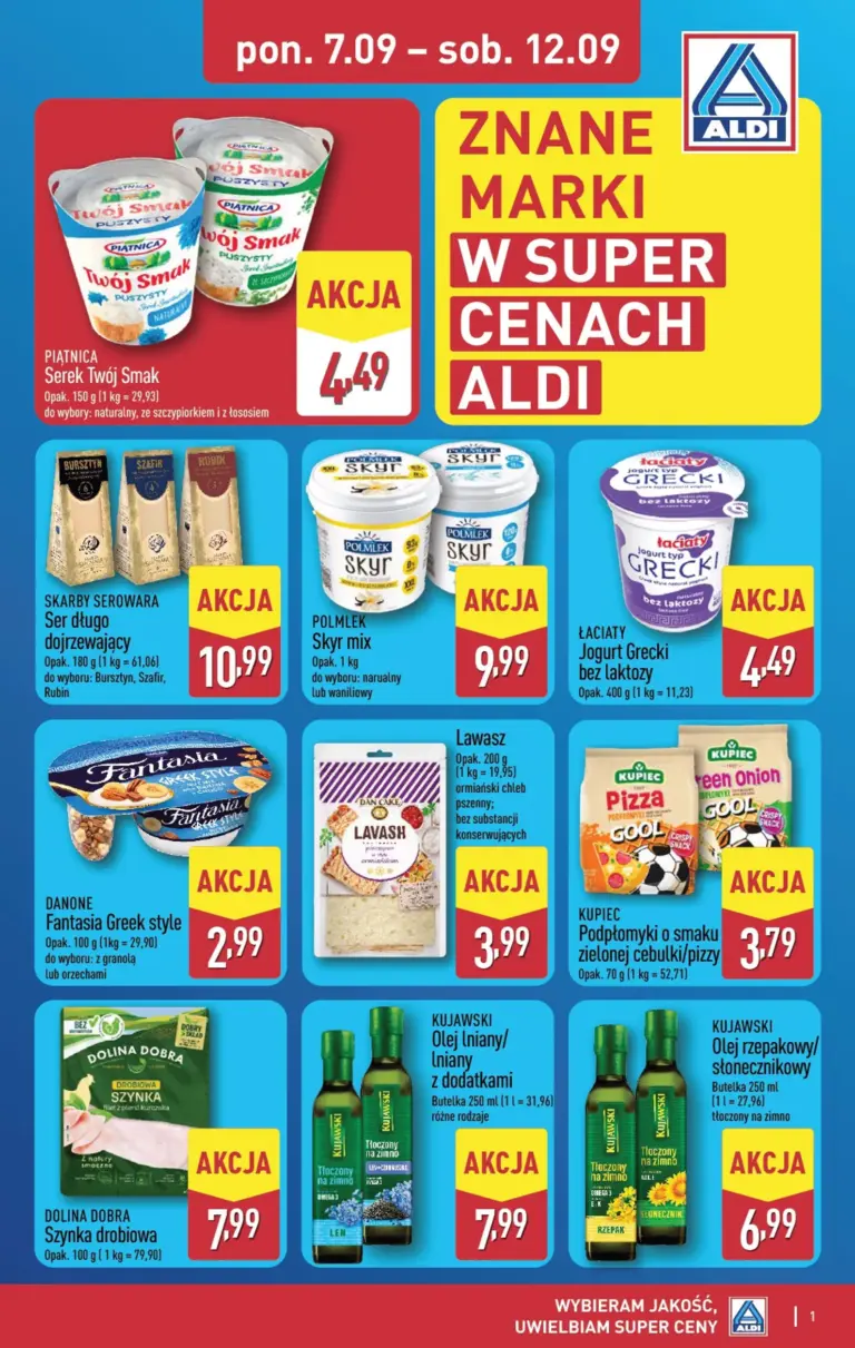 Aldi Gazetka od 07.09.2026