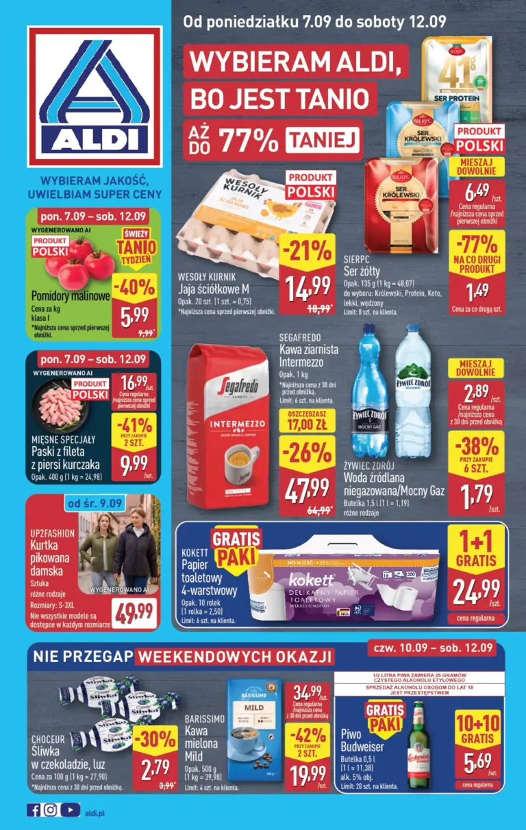 Aldi Gazetka od 07.09.2026
