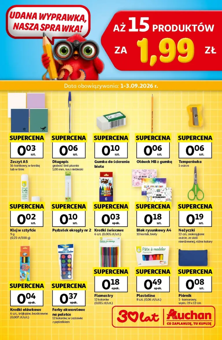Auchan Gazetka od 01.09.2026