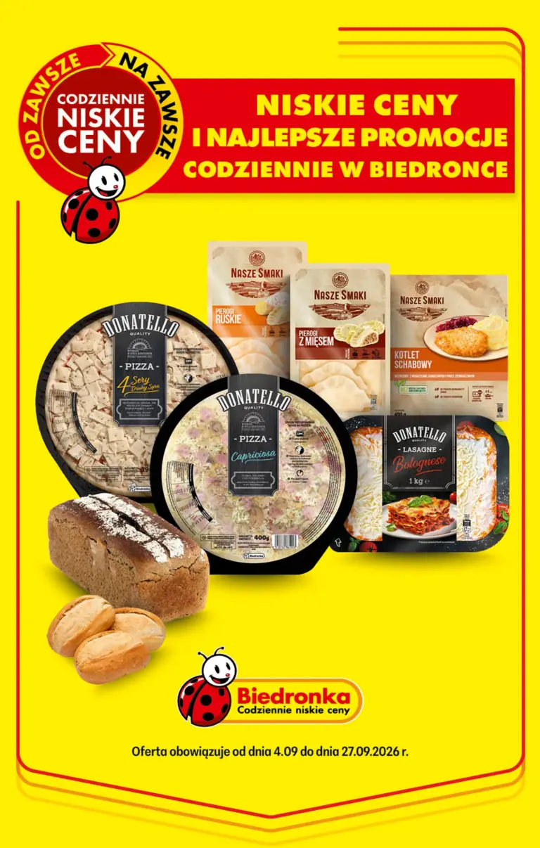 Biedronka Gazetka od 04.09.2026
