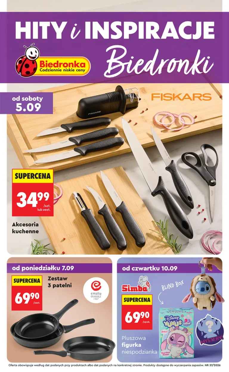 Biedronka Gazetka od 05.09.2026
