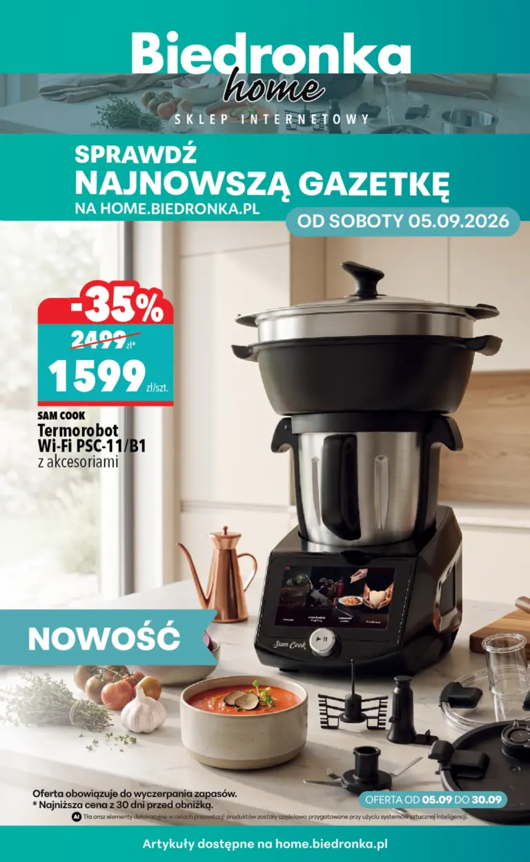 Biedronka Gazetka od 05.09.2026